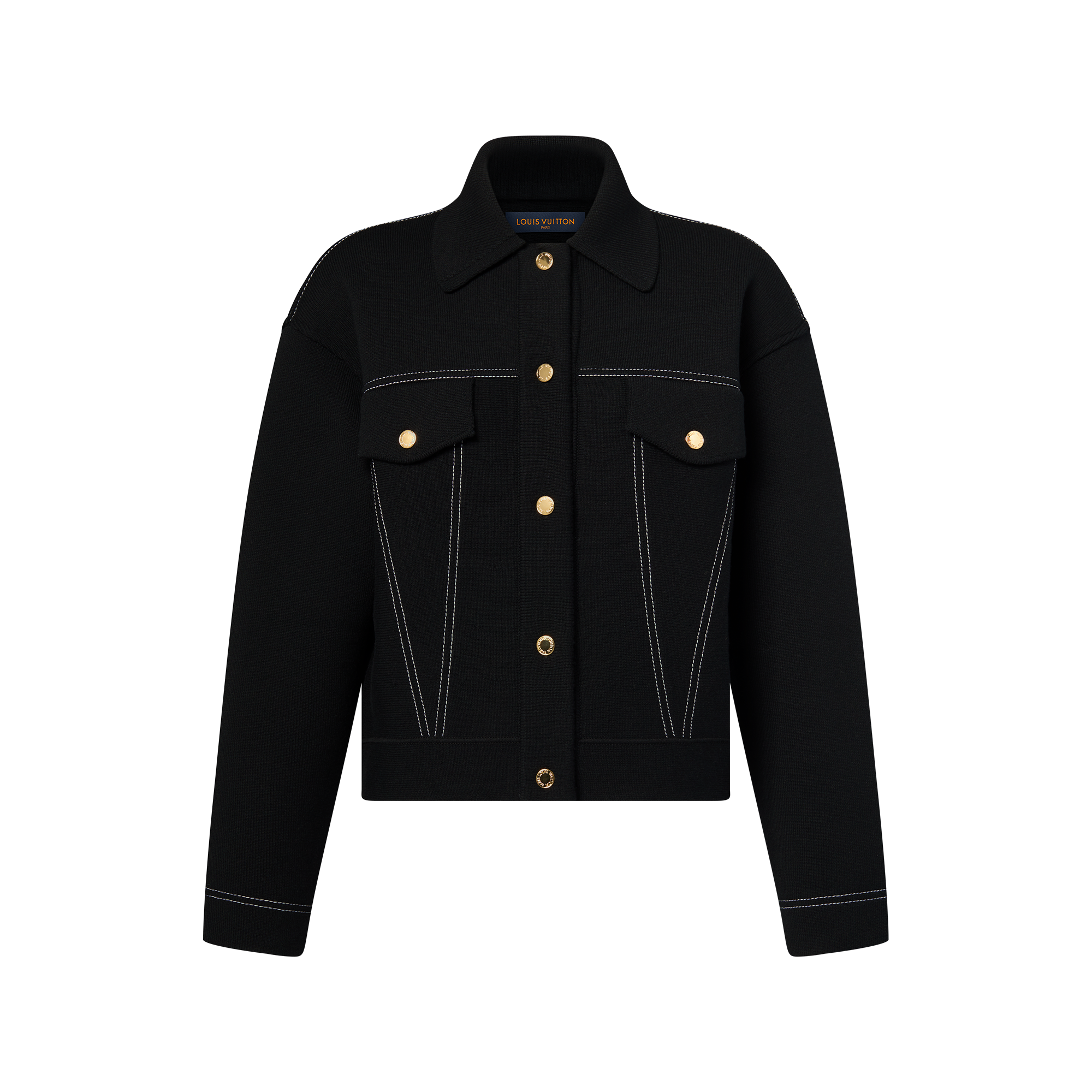 Monogram Destroy Denim Trucker Jacket - Men - Ready-to-Wear
